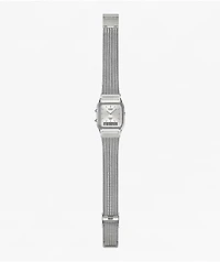 Casio AQ230EM-2A Silver Analog & Digital Watch