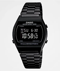 Casio B64OWB-1BVT Vintage All Black Digital Watch