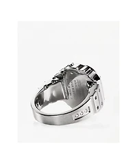 Casio CRW-001-01 Silver Digital Ring Watch