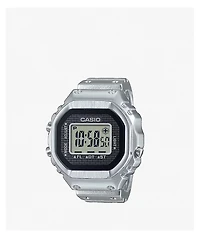 Casio CRW-001-01 Silver Digital Ring Watch