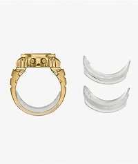 Casio CRW-001G-9 Gold Digital Ring Watch