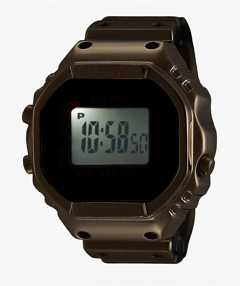 Casio CRW-001G-9 Gold Digital Ring Watch