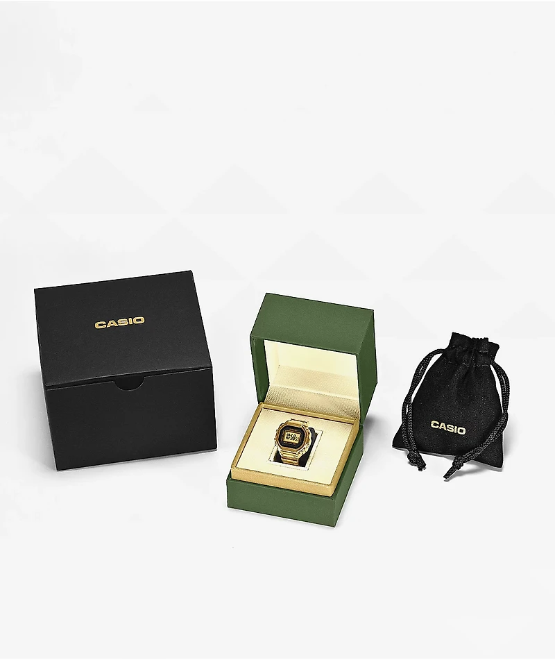 Casio CRW-001G-9 Gold Watch Ring