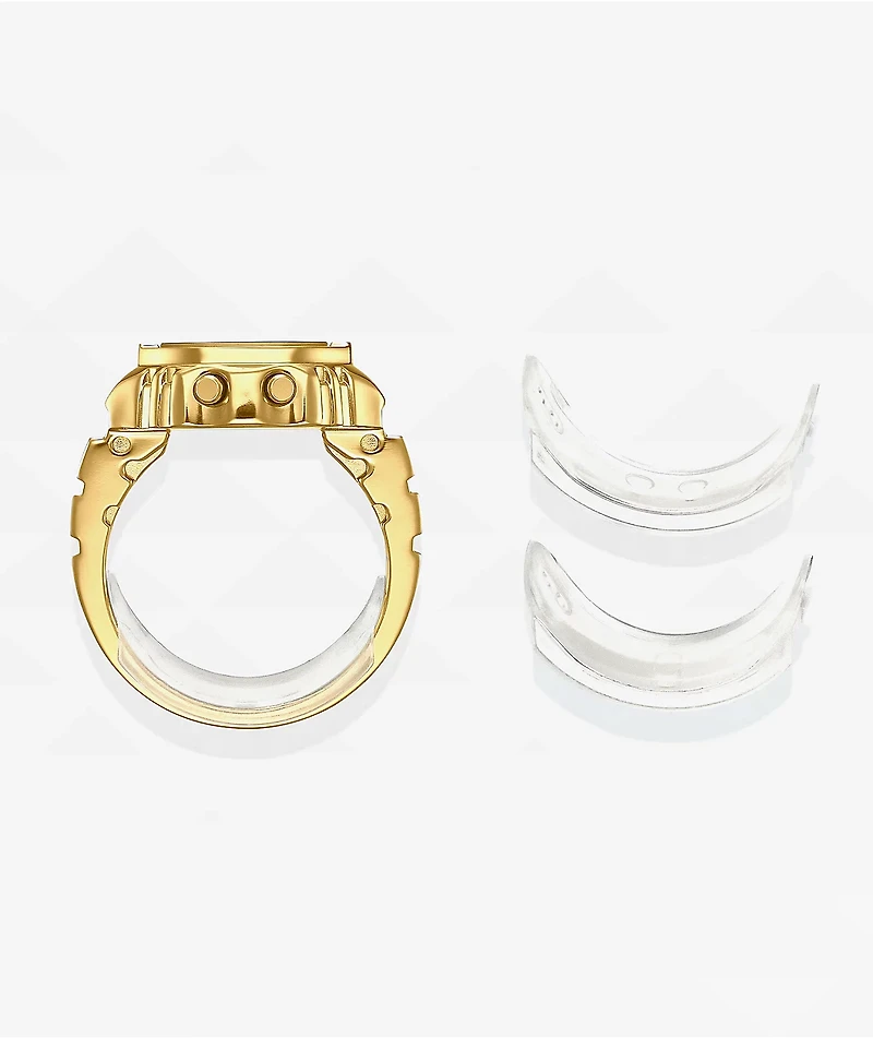 Casio CRW-001G-9 Gold Watch Ring