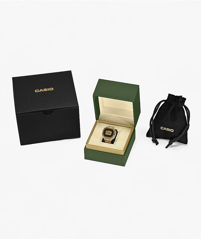 Casio CRW-001G-9 Gold Watch Ring