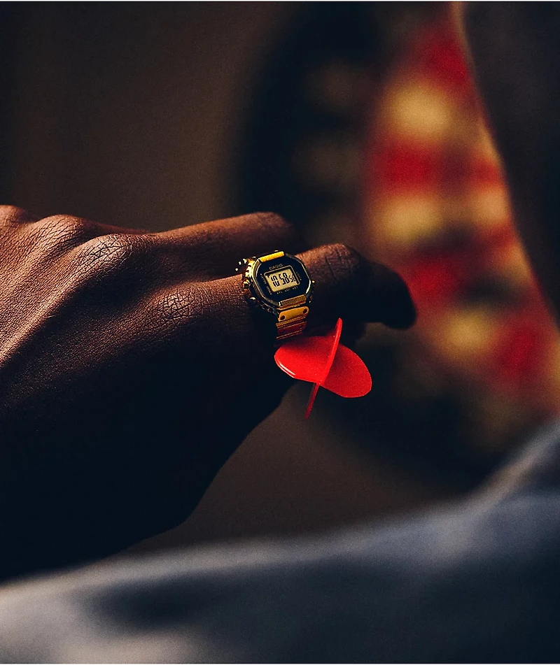 Casio CRW-001G-9 Gold Watch Ring