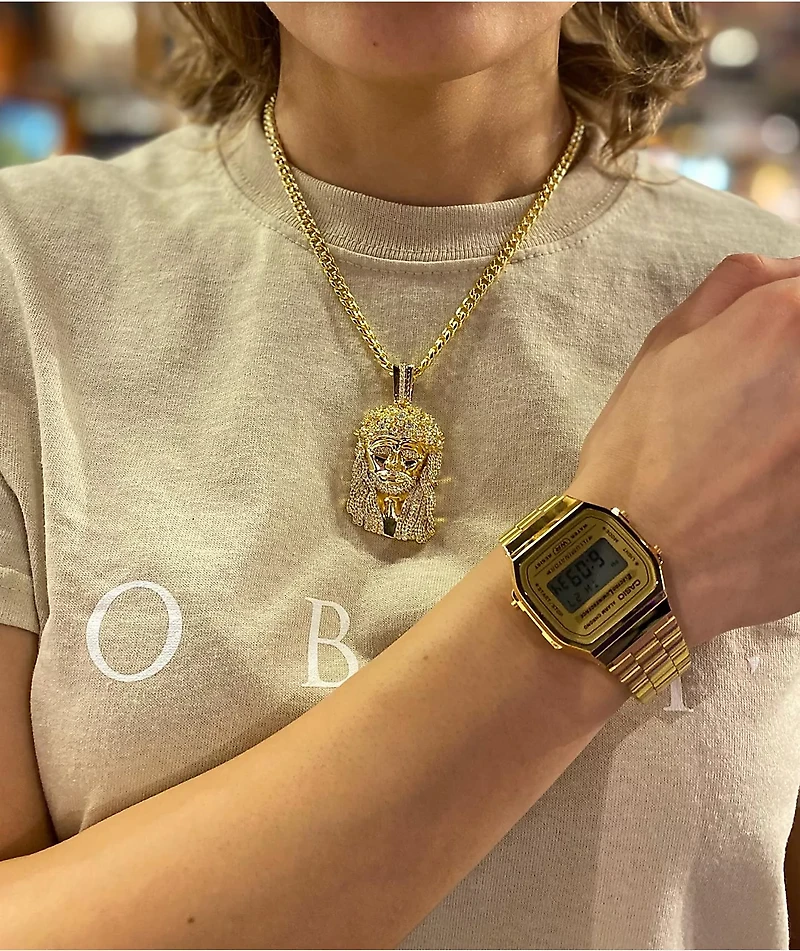 Casio Vintage All Gold Digital Watch