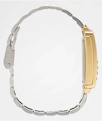 Casio Vintage Calculator Gold Watch