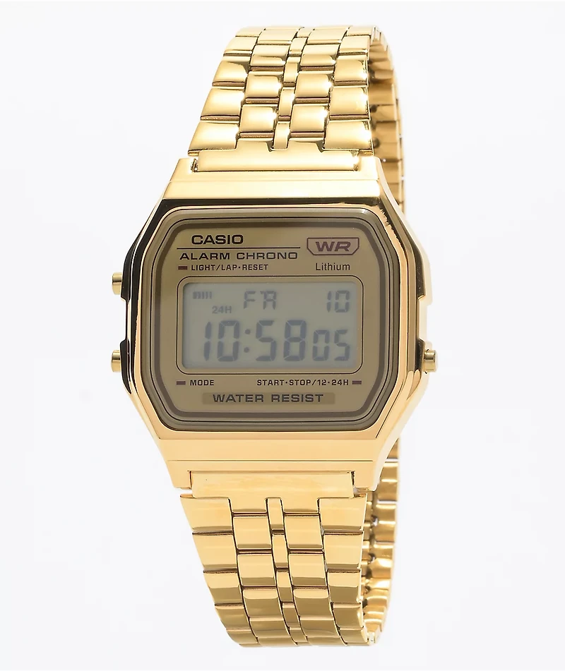 Casio Vintage Gold Digital Watch