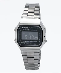 Casio Vintage Gunmetal Digital Watch