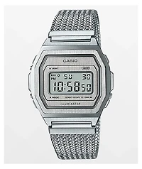 Casio Vintage Silver Digital Watch