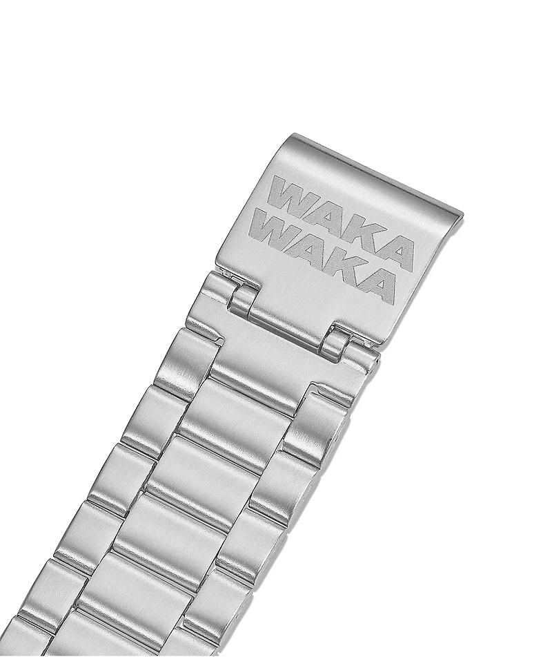 Casio x PAC-MAN A168WEPC-7A Vintage Silver Digital Watch