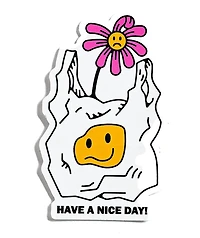 Casual Industrees Nice Day Sticker