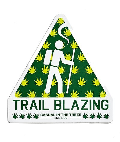Casual Industrees Trail Blazing Sticker