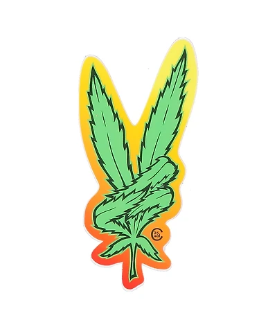 Casual Industrees Victory Kelly Green Fade Sticker