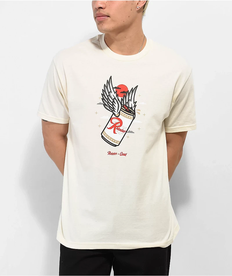 Casual Industrees x Rainier Soar Cream T-Shirt