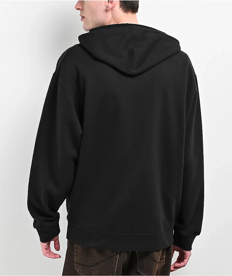 Casual Industrees x Rainier Squatch Black Chenille Hoodie