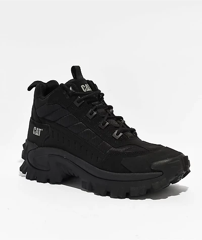 Cat Intruder Mid Black Boots