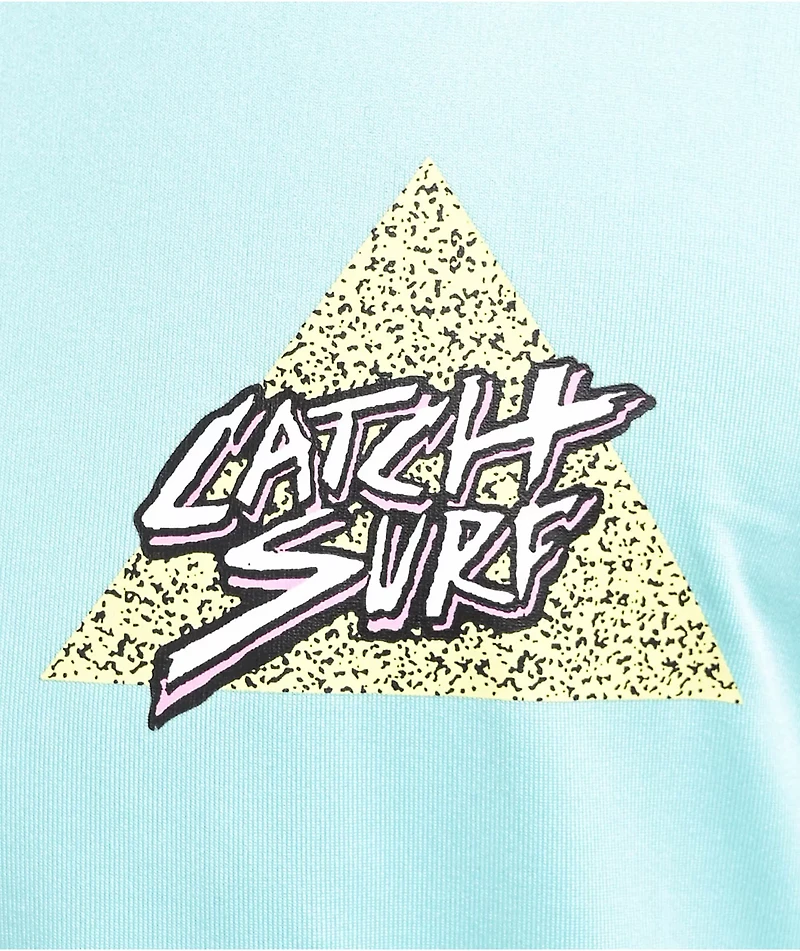 Catch Surf Triangle Slash Turquoise T-Shirt