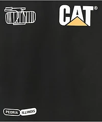 Caterpillar Logo Black T-Shirt