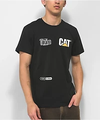 Caterpillar Logo Black T-Shirt