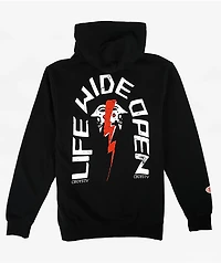 CboysTV 2 Face Bolted Black Hoodie