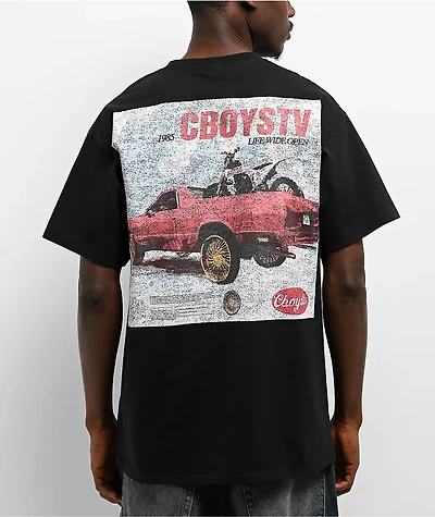 CboysTV Camino Black T-Shirt