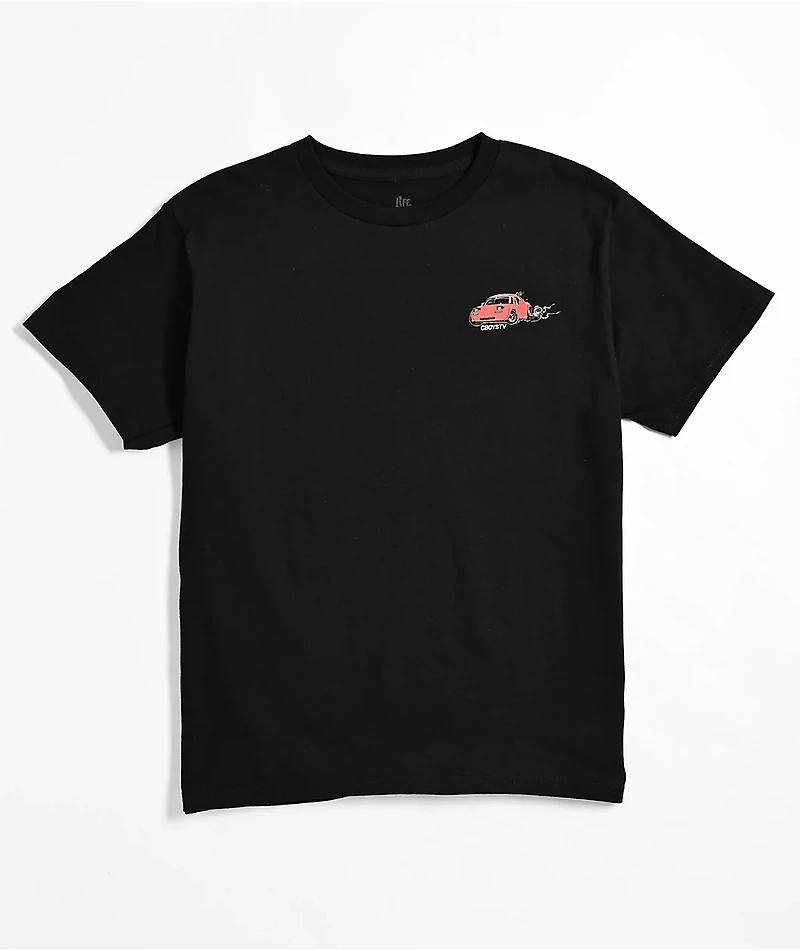 CboysTV Kids Drift Team Black T-Shirt