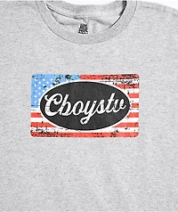 CboysTV Kids Stars & Bars Grey T-Shirt