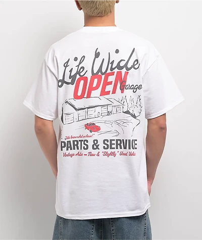 CboysTV LWO Garage White T-Shirt