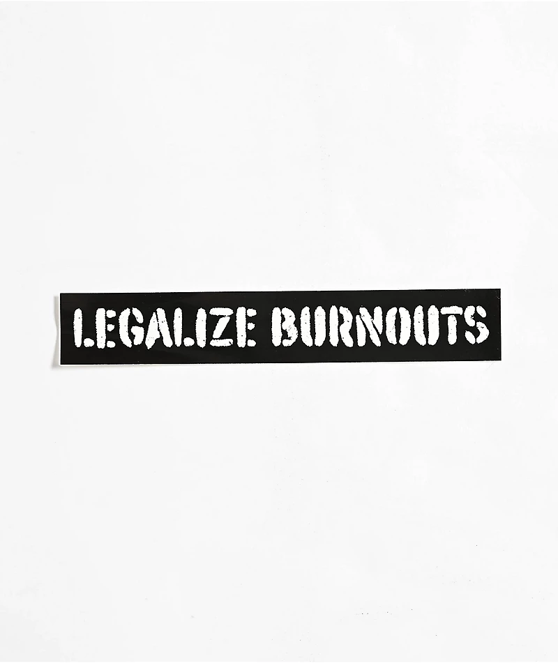 CboysTV Legalize Burnouts Sticker