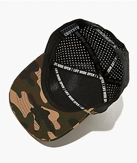 CboysTV Life Wide Open Camo Mesh Snapback Hat