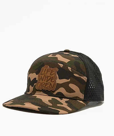 CboysTV Life Wide Open Camo Mesh Snapback Hat