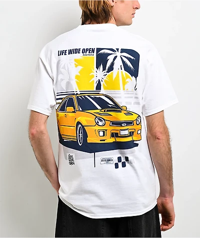 CboysTV Life Wide Open Summer White T-Shirt