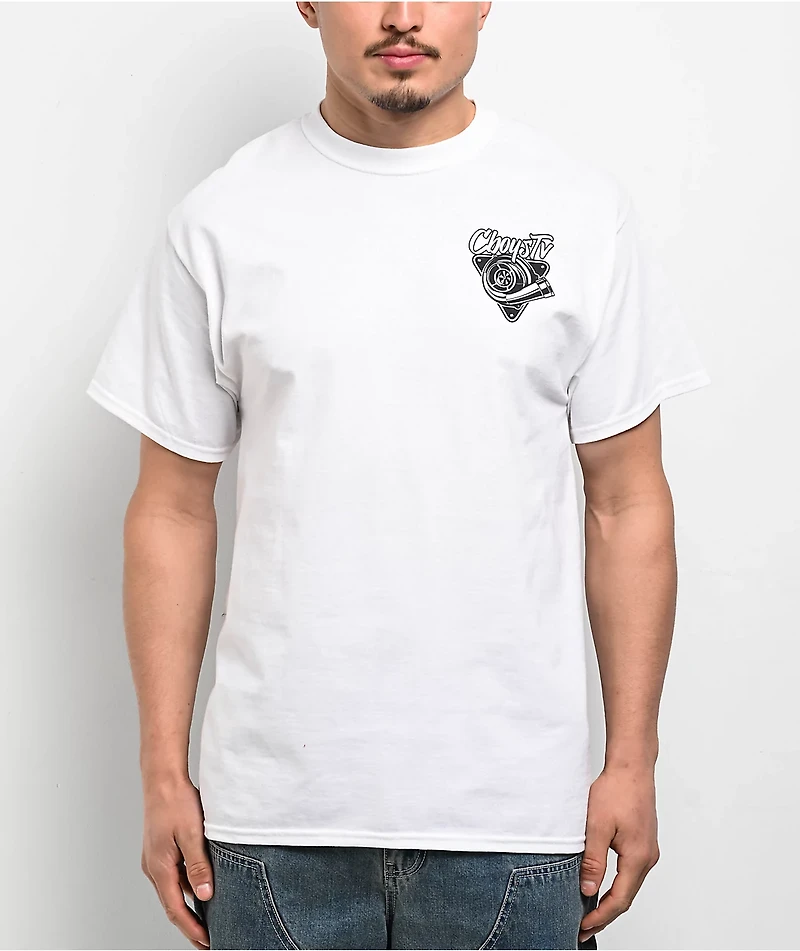 CboysTV Need Money For Car Parts White T-Shirt
