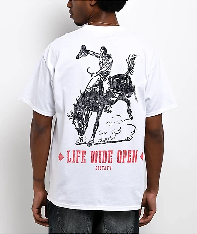 CboysTV Rodeo White T-Shirt
