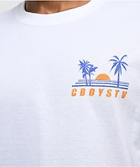 CboysTV Sunset White T-Shirt
