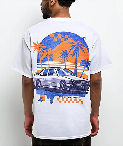 CboysTV Sunset White T-Shirt