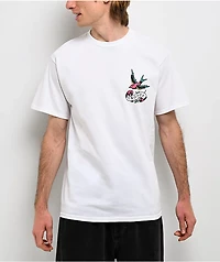 CboysTV Tatted Two Wheels White T-Shirt