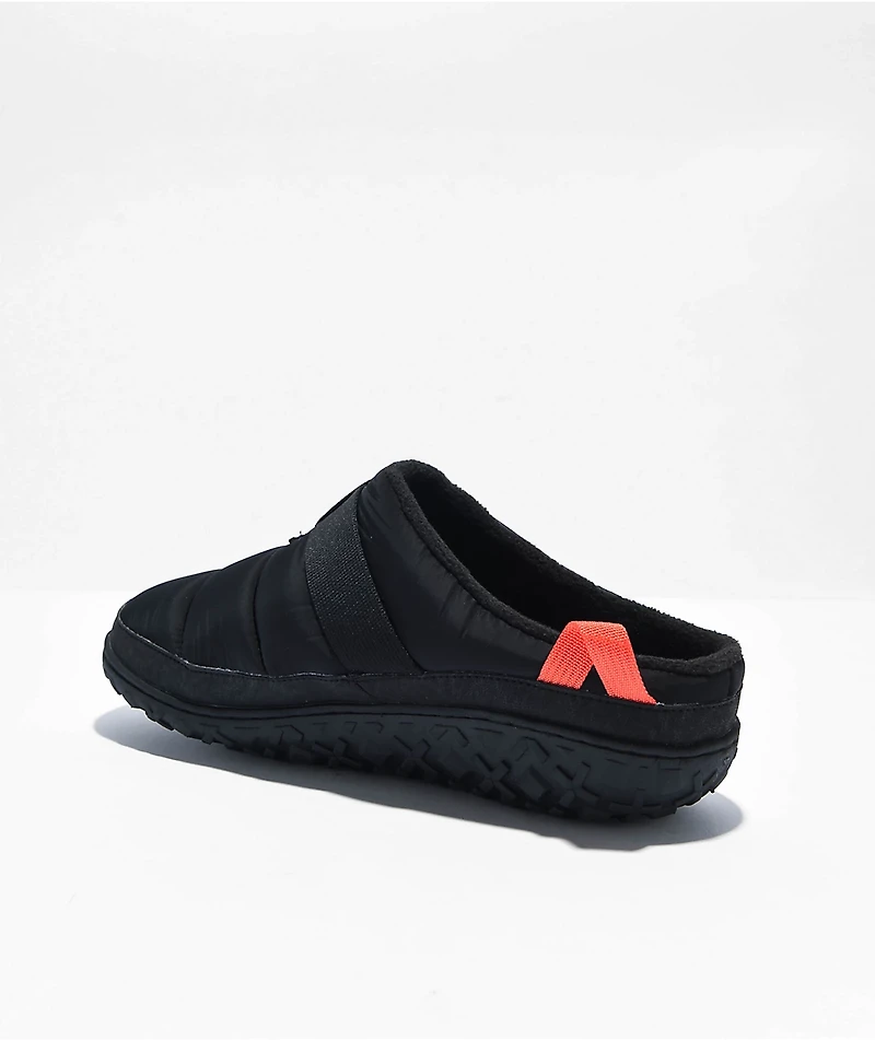 Chaco Ramble Puff Black Clog Shoes