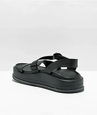 Chaco Townes Mid Form Black Platform Sandals