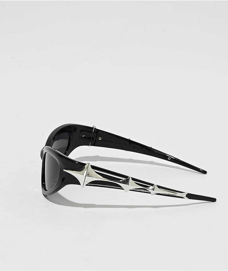 Chair Black & Silver Sunglasses