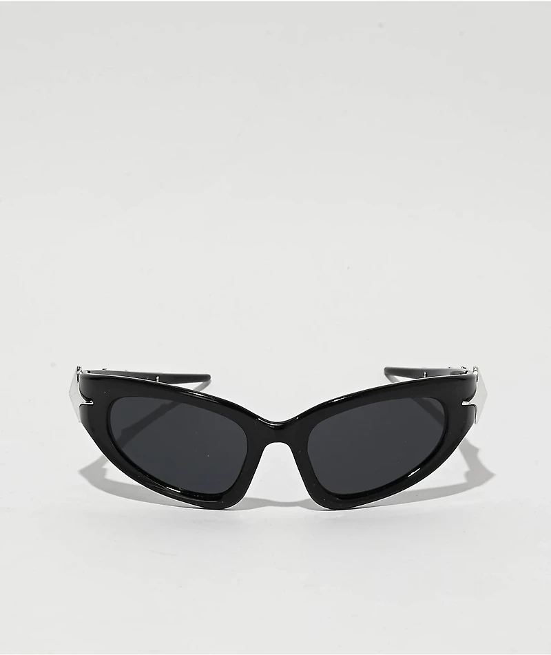 Chair Black & Silver Sunglasses