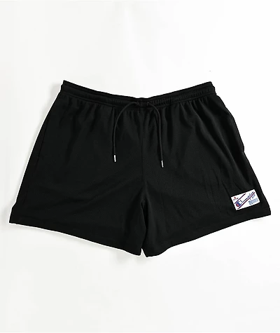 Champion Big Bank Black Mesh Shorts