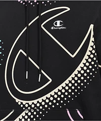 Champion Big Shadow Black Hoodie