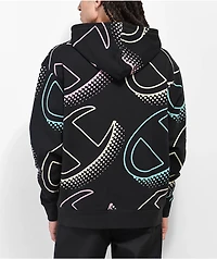 Champion Big Shadow Black Hoodie