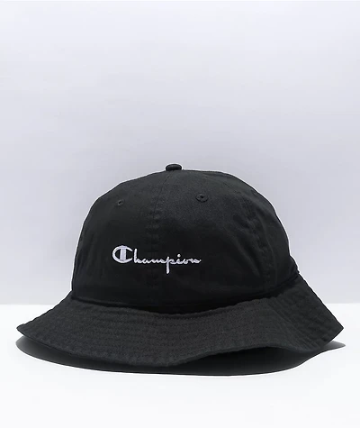 Champion Black Dome Bucket Hat