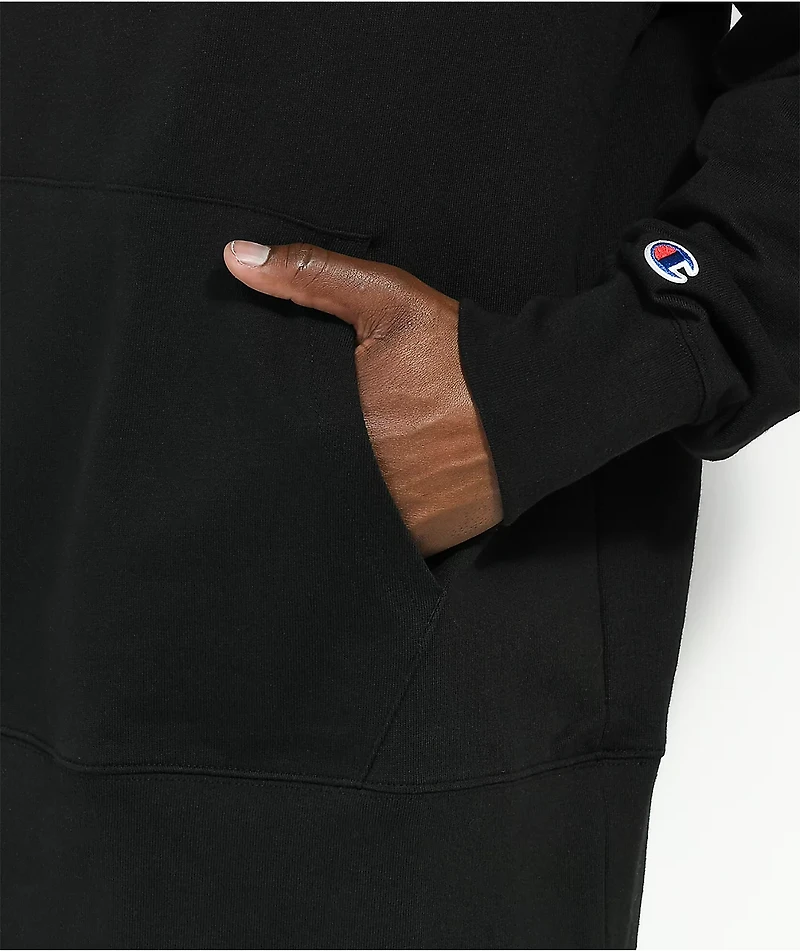 Champion Black Rugby Shirt