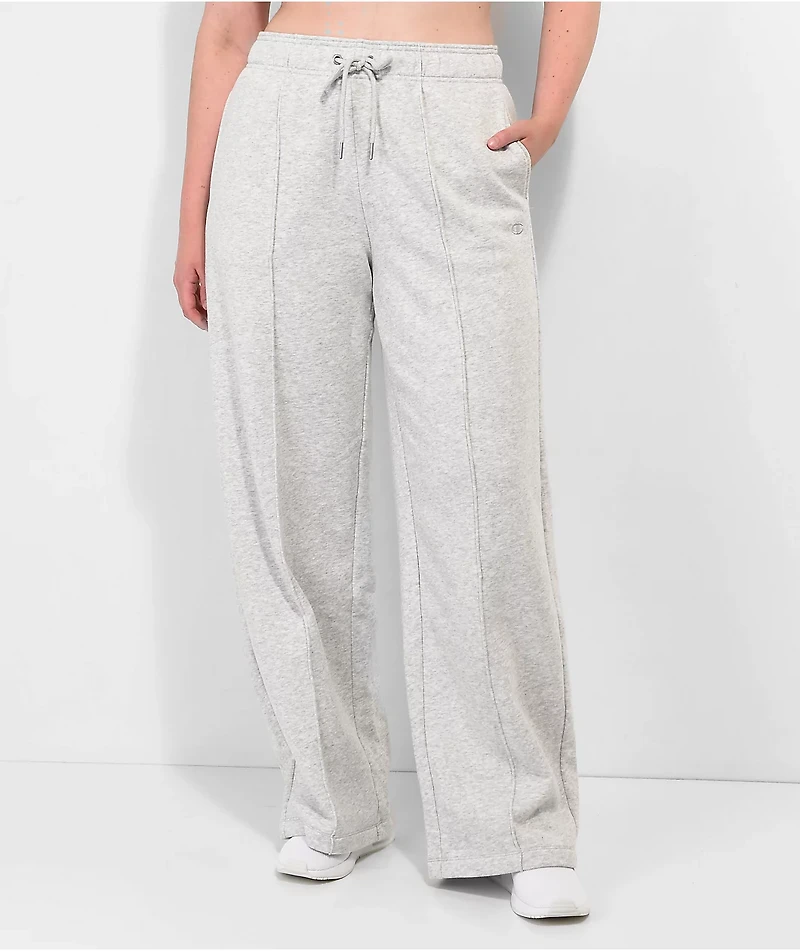 Champion Bleached Stone Wide Leg Sweatpants