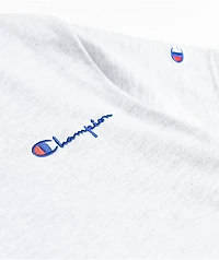 Champion Boyfriend Fit Silver Grey T-Shirt